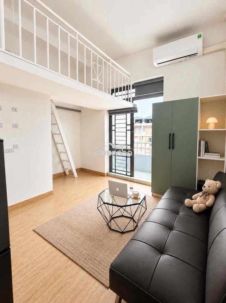 Duplex ban công full nội thất siêu xinh gần cầu nguyễn tri phương