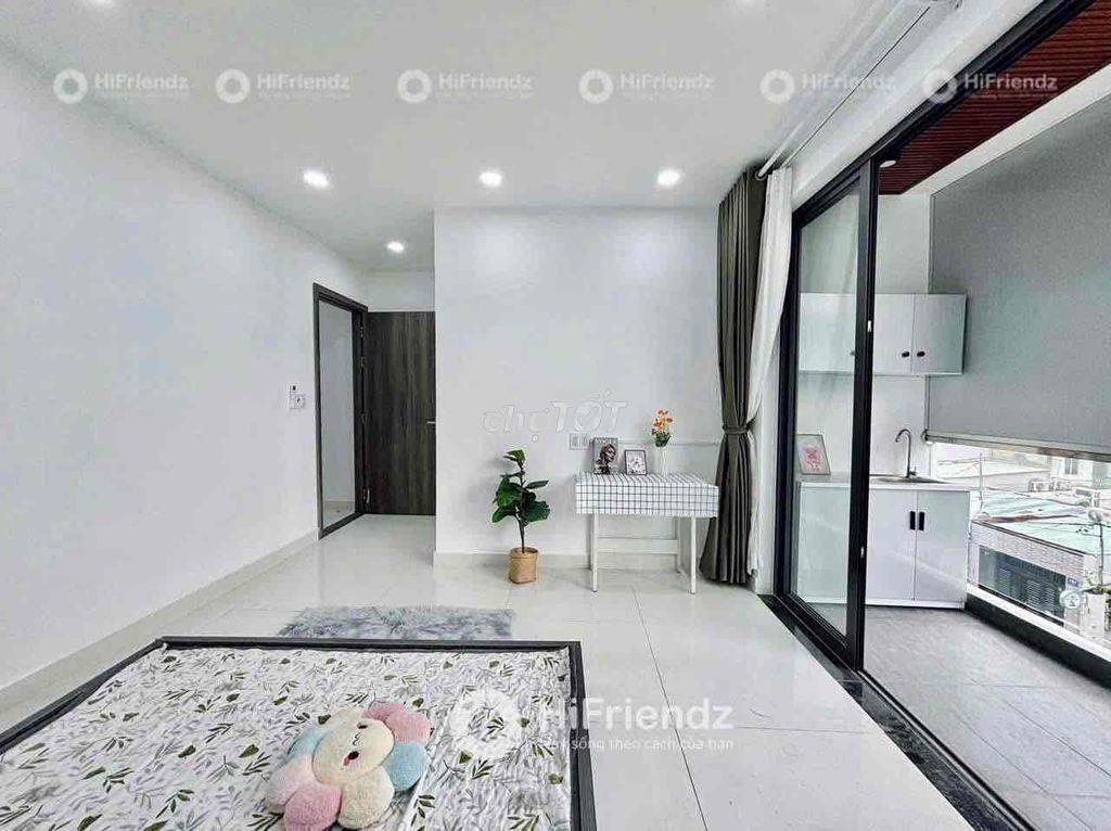 Studio luxury full nội thất - bancol máy giặt riêng - Ảnh 4