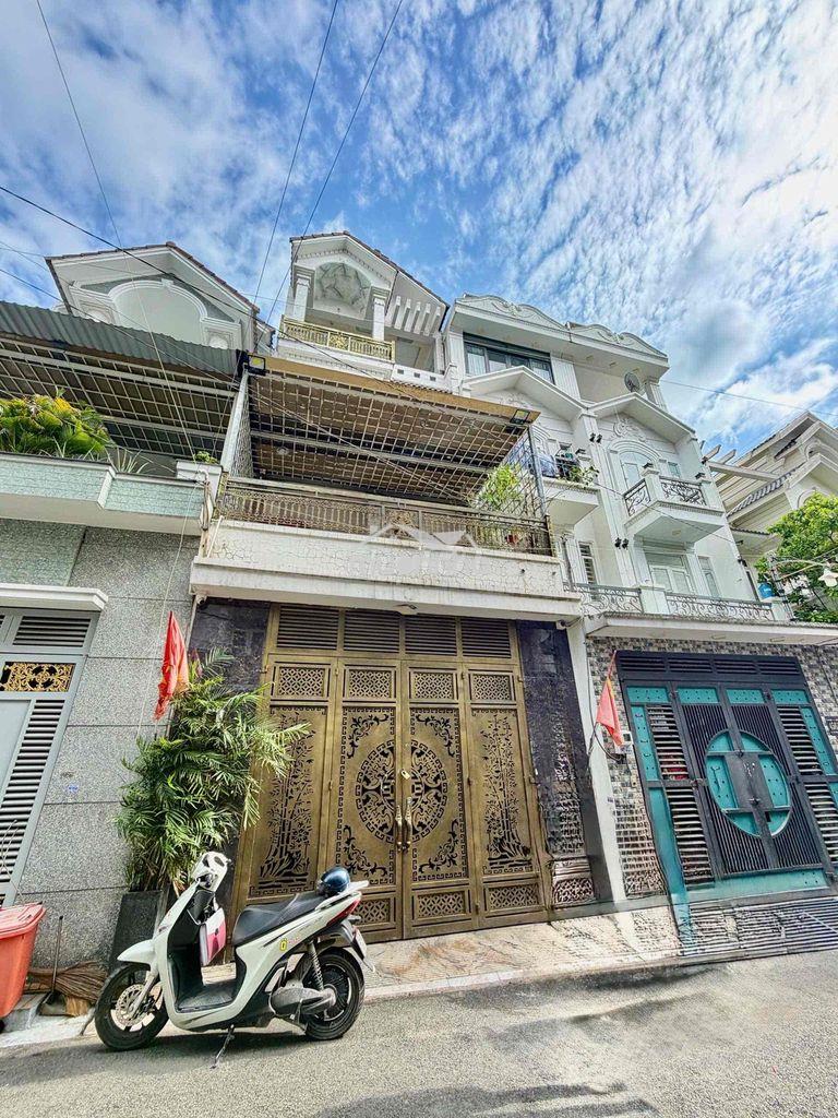 Bán nhà trần thị năm q12 87m2 4 tầng hẻm 8m xe hơi