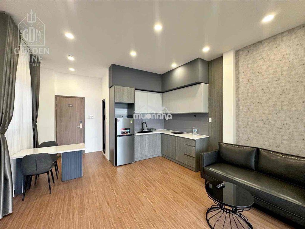 Căn hộ 1pn - tách bếp - thang máy - hầm xe - trục trung tâm quận 1 - 3