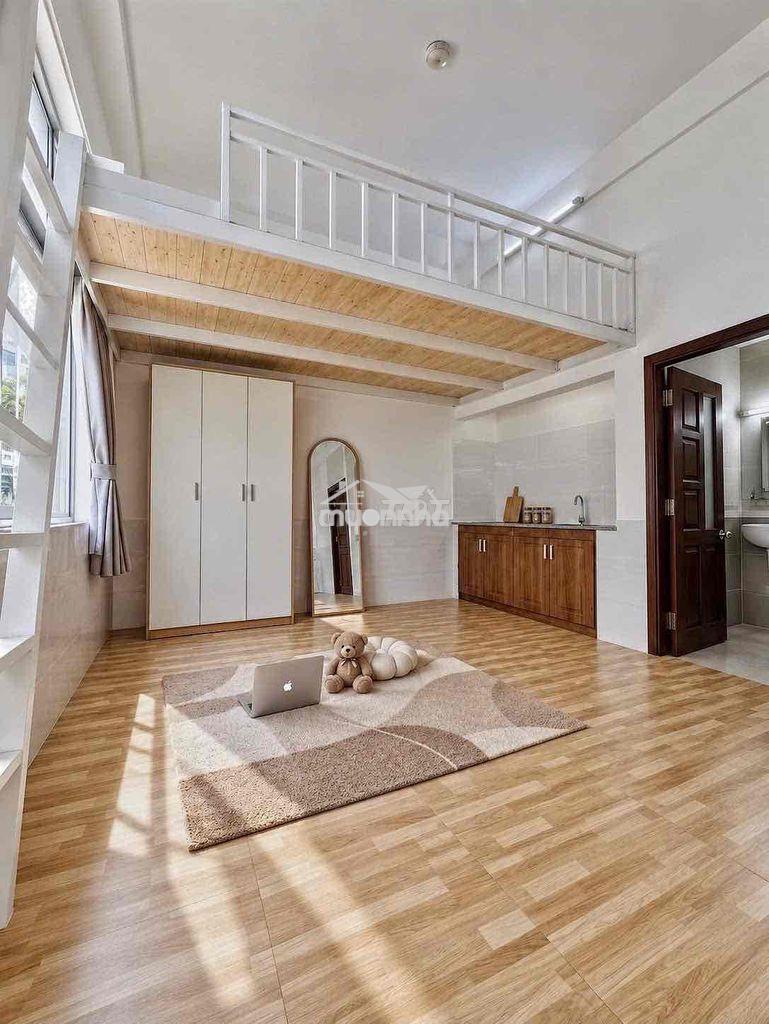 Chdv duplex full nt, cửa sổ trời siêu thoáng gần học viện hàng không - Ảnh 2