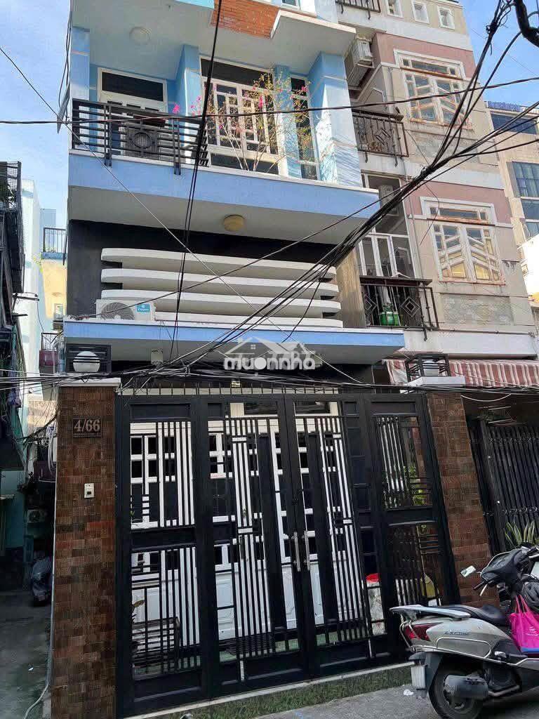 Nhà mới hẻm trần khắc chân, quận 1, 4x16m, 5 tầng, 4 phòng, 21 triệu