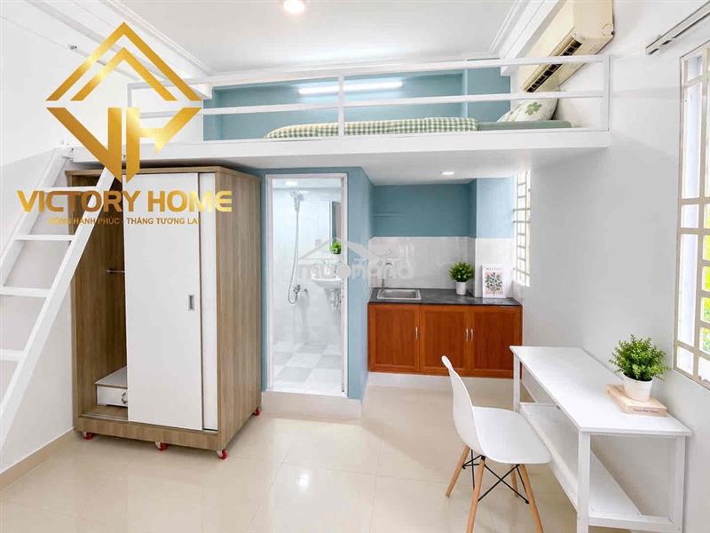 Phòng gác xinh – huỳnh văn bánh, phú nhuận | full nội thất ✨
