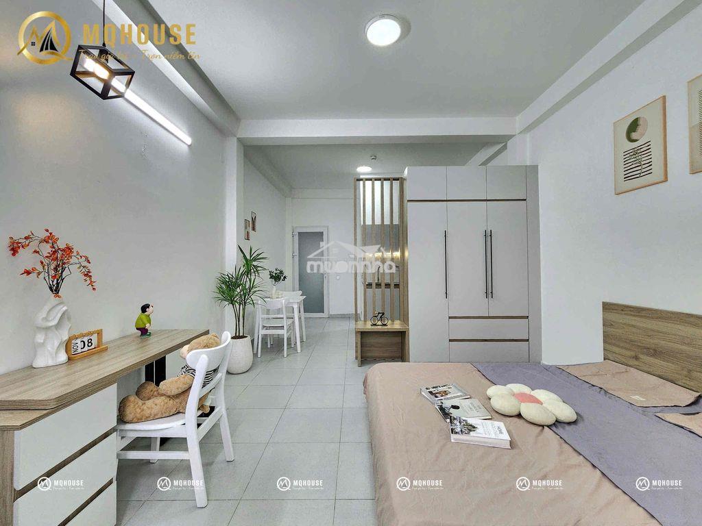 Căn hộ studio 40m2 toà mới - tách bếp tại trương công định gần etown - Ảnh 2