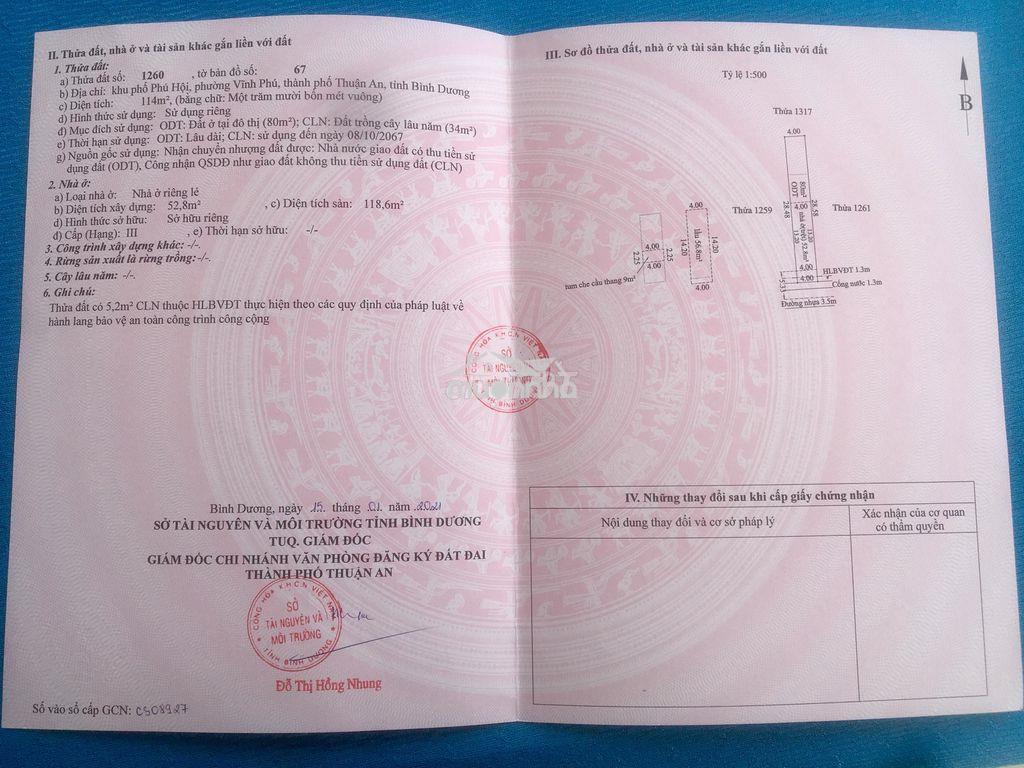 Bán nhà hướng nam mát mẻ, đường 5m, sân vườn, nội thất gỗ căm xe xịn - 2