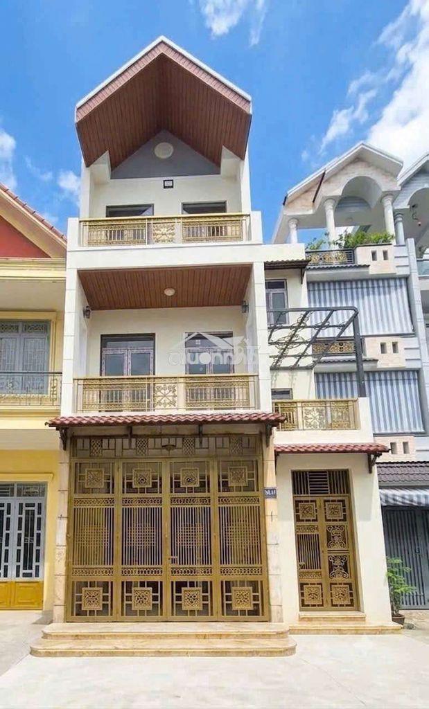 Nhà mới ngan lớn 7x12m - 4pn - hẻm 8m thông - 7 tỷ 800tr tl - 2