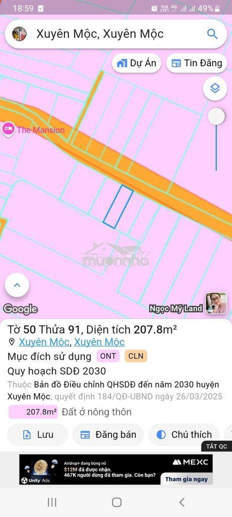 Đất đẹp xã xuyên mộc tp.hồ chí minh - 4