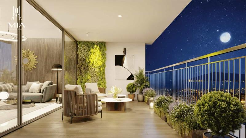3 tỷ 2pn view biển, full nội thất - mia center point - Ảnh 3