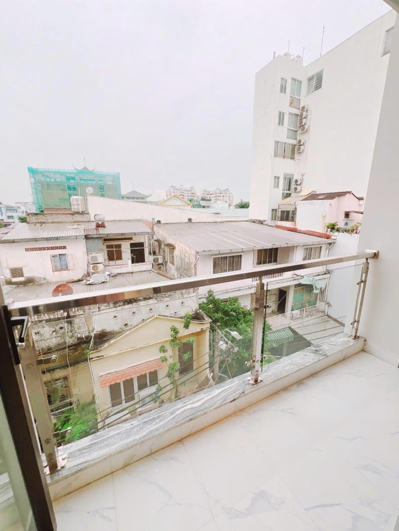 Thuê ngay căn hộ ban công lớn vách ngăn tách bếp 45m2 full nội thất ngay lê văn sỹ - phú nhuận giáp quận 3 gần quận 1 khu an ninh - Ảnh 4