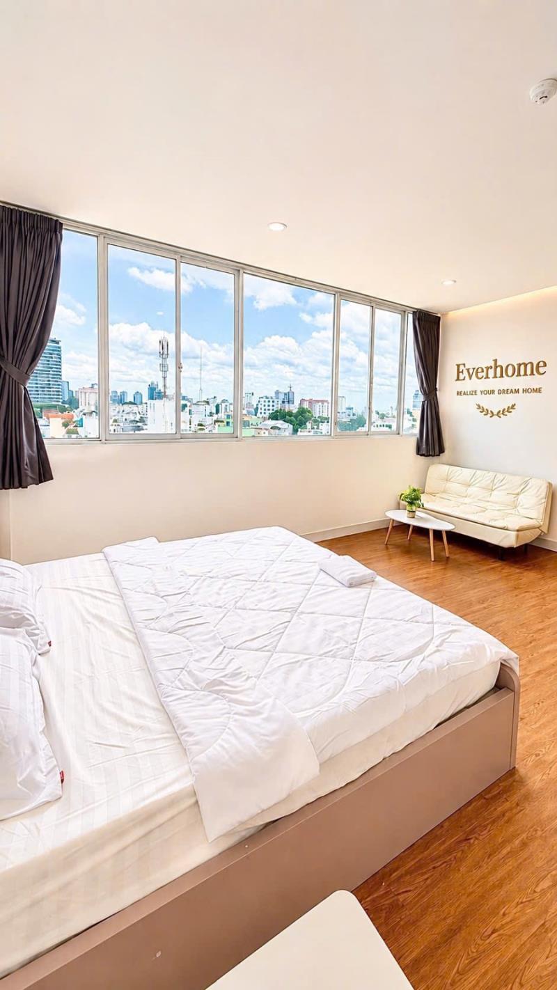 Cho thuê căn hộ penthouse 1pn, sân vườn tầng 6, view thành phố  - xô viết nghệ tĩnh, bình thạnh | giáp quận 1 & quận 2