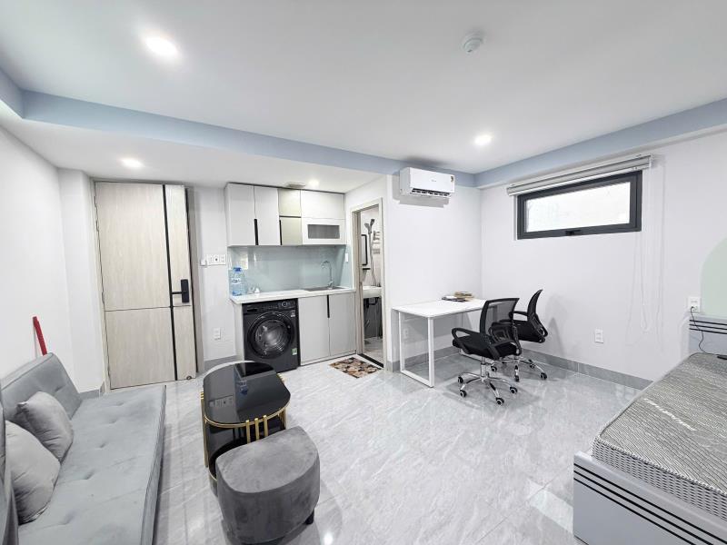 🔥 Khai trương căn hộ mới đầy đủ nội thất thiết kế sang trọng - gần chợ bà chiểu - bùi đình túy - bình thạnh  - Ảnh 3