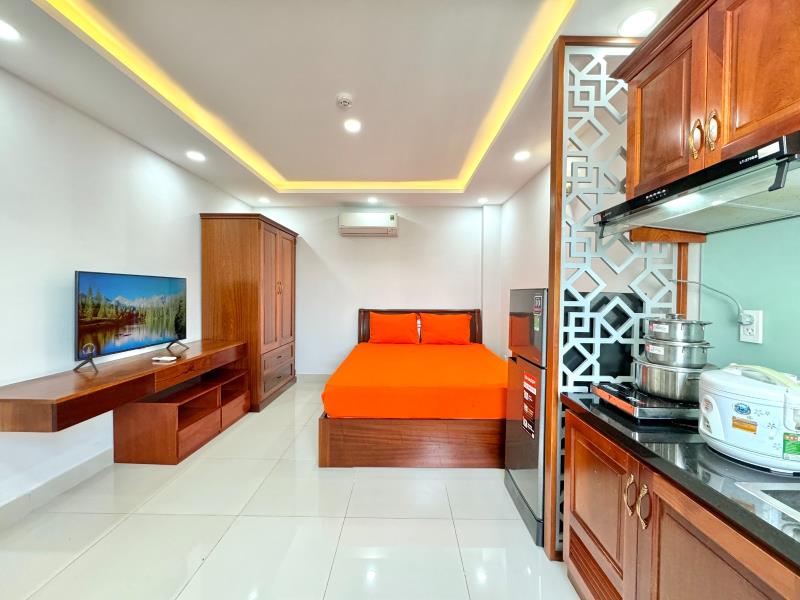 Căn hộ 25m2 thoáng mát an ninh ngay ngã 4 trần quang diệu - Ảnh 2