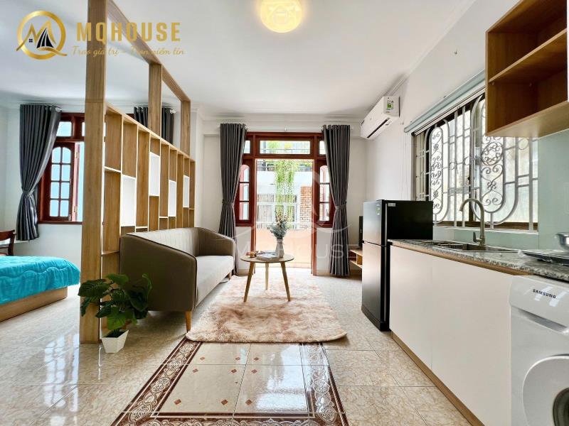 Còn 3 phòng cho thuê dạng studio/1pn ban công, cửa sổ khu sân bay, full nội thất. - Ảnh 2