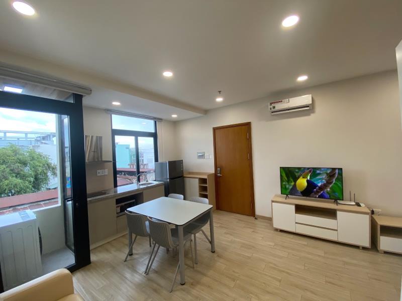 Cho thuê căn hộ cao cấp ban công máy giặt riêng nơ trang long giáp q1 phú nhuận 1km - Ảnh 4