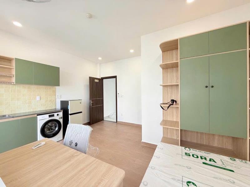 Studio full nội thất – ban công ngay chu văn an, gần chợ bà chiểu - Ảnh 2