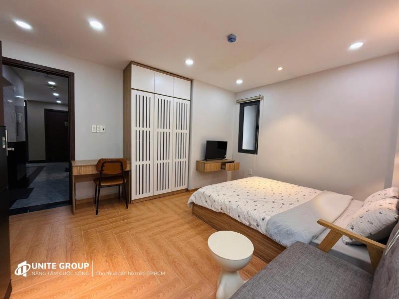 Căn hộ 40m2 đường phan đăng lưu, bình thạnh, full nội thất, sân sau riêng gần phan xích long, q1 q3 - Ảnh 3