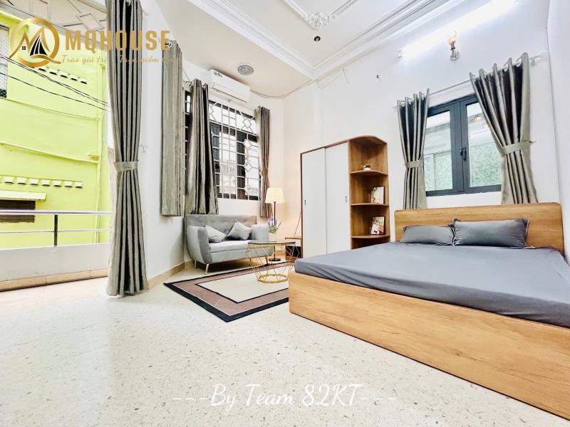 Cho thuê căn hộ studio - ban công, có máy giặt riêng ở phan đăng lưu, phú nhuận - Ảnh 4