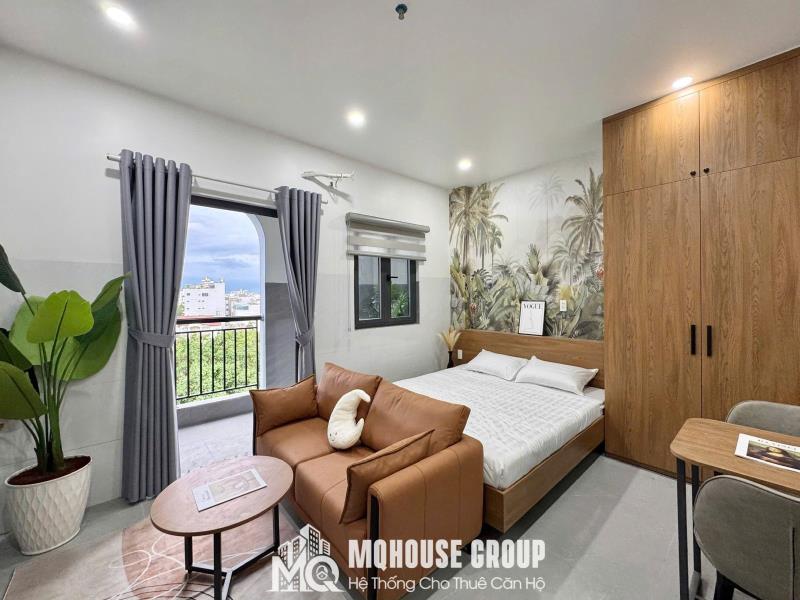 Cc mini 1pn 1pk ban công cực thoáng mới 100% gần sông vàm thuật giáp gò vấp