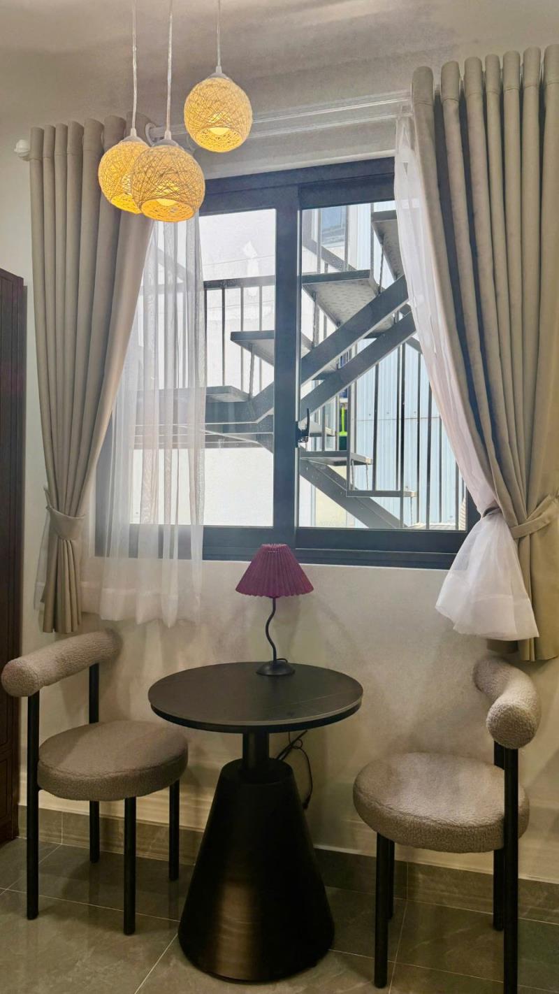 Cho thuê phòng mới 100% hầm xe thang máy, thiết kế cực đẹp gần ngã tư phú nhuận phan đăng lưu - Ảnh 4
