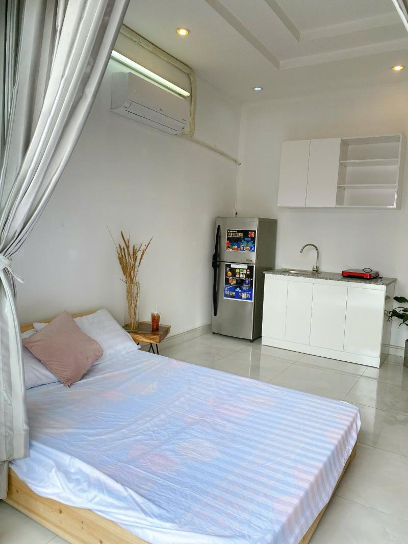 Pass lại phòng 35m2 ban công thoáng, nhà mới full nội thất ngay hàng xanh- nguyễn văn thương, bình thạnh - Ảnh 3