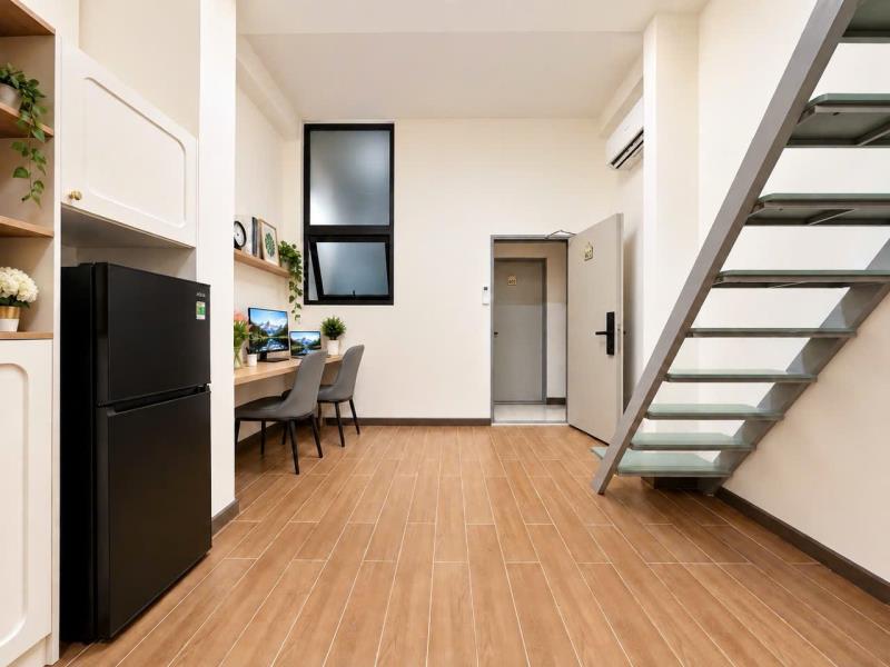 Duplex gác cao/studio máy giặt riêng cao cấp thang máy gần phan văn trị - phạm văn đồng - dương quảng hàm  - Ảnh 3
