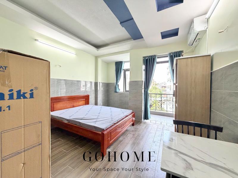 Cho thuê studio bancol riêng mới 100% _ 🏡ngay chợ hạnh thông tây - Ảnh 2