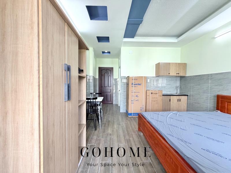 Cho thuê studio bancol riêng mới 100% _ 🏡ngay chợ hạnh thông tây - Ảnh 4