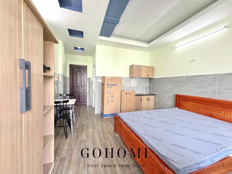 Phòng giường tầng full nội thất được nuôi pet ngay quang trung - ở liền được • phòng full nội thất xịn xò (máy lạnh, tủ lạnh, giường nệm, tủ áo, tủ bếp) • cho nuôi thú cưng thoải mái (có cam kết)