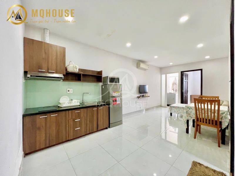 Cho thuê căn hộ full nt - giờ giấc tự do - ngay đường lam sơn khu sân bay