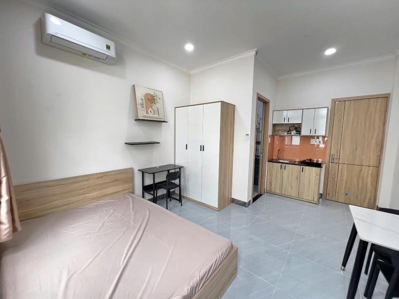 Cho thuê căn hộ studio thuận tiện đi lại, , tiện nghi, full nội thất - Ảnh 4
