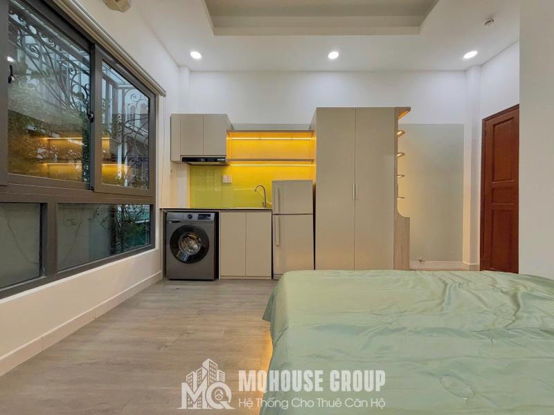 Studio cửa sổ trời full nội thất ngay ngã 5 chuồng chó - lotte mart - Ảnh 3