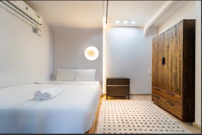 Cho thuê căn hộ 1pn full nội thất cửa sổ lớn thoáng mát nguyễn sơn hà quận 3 khu vực yên tĩnh - Ảnh 3