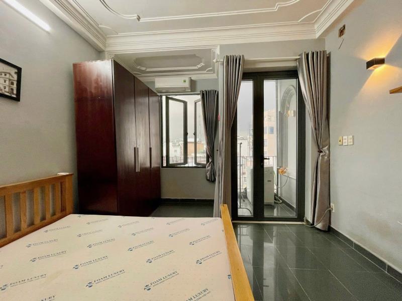 Căn hộ 6tr full nội thất, ban công thoáng mát tại nguyễn xí, bình thạnh, sát vincom & đại lộ phạm văn đồng