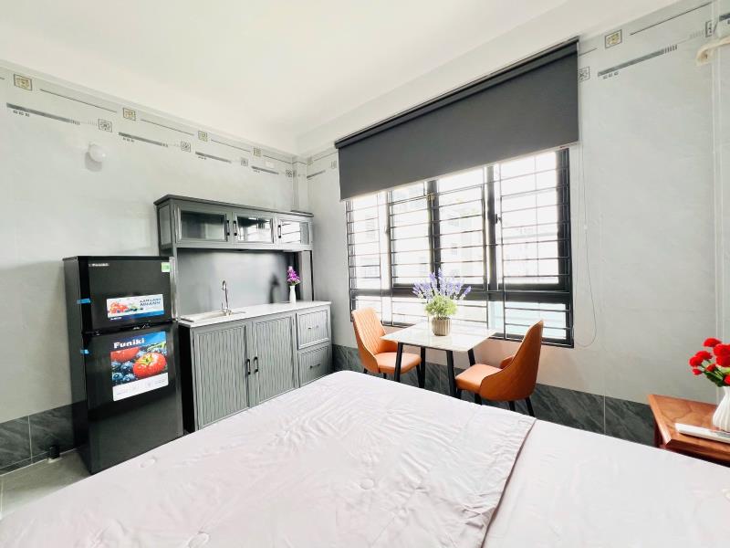 Căn họ cho thuê full nội thất, cửa sổ trời, thang máy, mới 100%, khu vực tân bình, gần đại học văn hiến, công thương, ở được 2-3 người - Ảnh 4