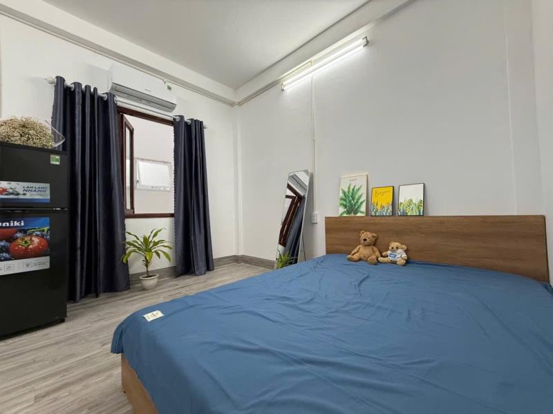 Cho thuê căn hộ tách bếp full nội thất giờ giấc tự do ngay etown cộng hoà 