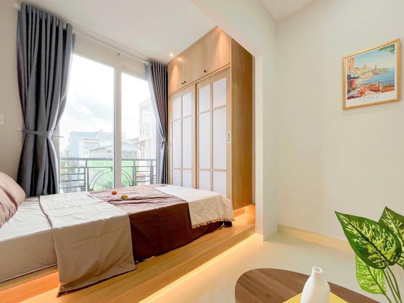 Căn studio/studio tách bếp view ban công - gần đh văn hiến, đh công thương, luỹ bán bích, thoại ngọc hầu, bình long, hoà bình - Ảnh 3