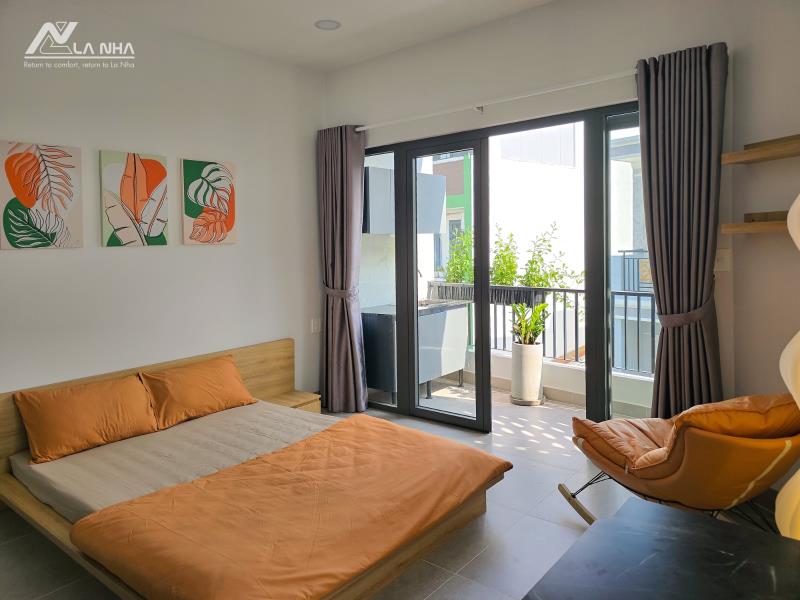 Cho thuê phòng studio ban công - full nội thất | ngay go trường chinh, nhà ga t3.