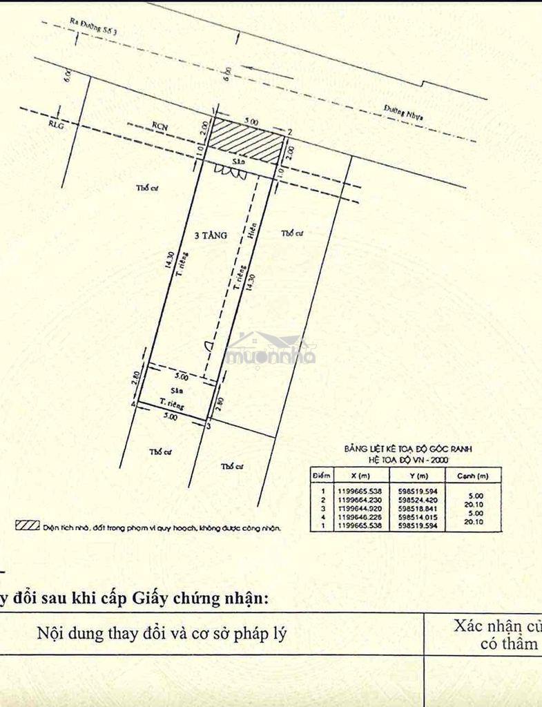 Bán hoặc cho thuê nhà 3 tầng 5x20 hẻm oto 7m thông tứ phía - Ảnh 4
