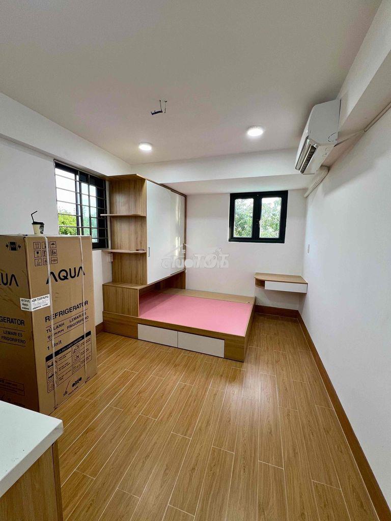 Phòng mới 100% duplex chân cầu sắt an phú đông, cách vlu 2km