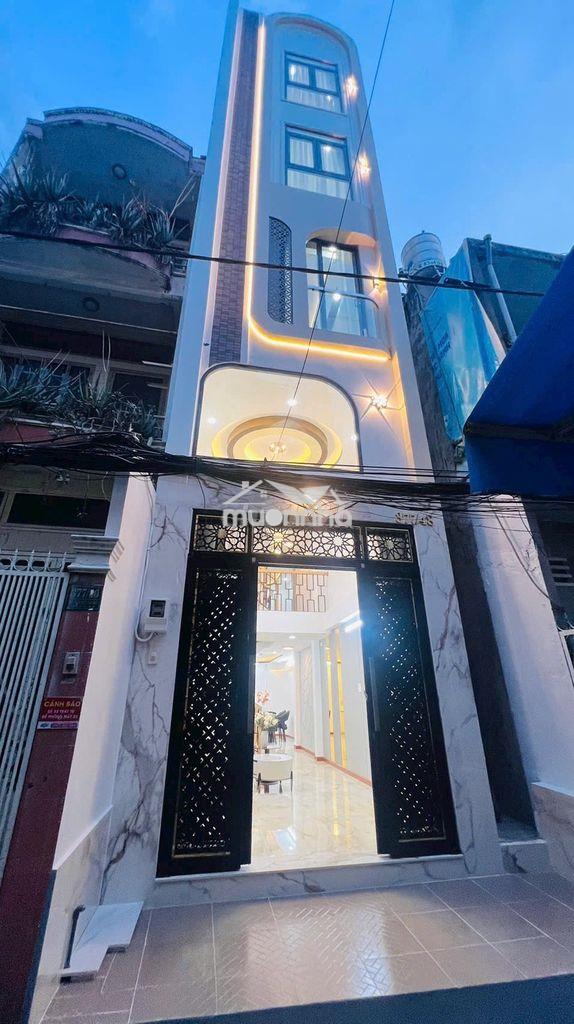 Nhà mới đẹp 5 tầng hẻm 3m cmt8 p12 q10 – full nội thất – chỉ 9.8 tỷ tl - Ảnh 2