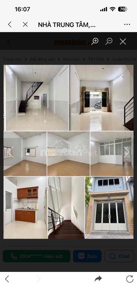 Chính chủ bán nhà hẻm xe hơi 6m lê văn sỹ, phường phú nhuận - Ảnh 2