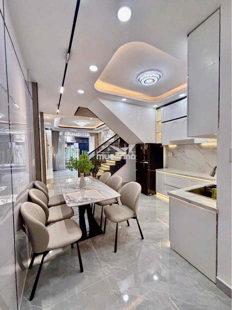 Bán nhà nhà bè đường huỳnh tấn phát, xe hơi đỗ cửa, full nội thất - Ảnh 2