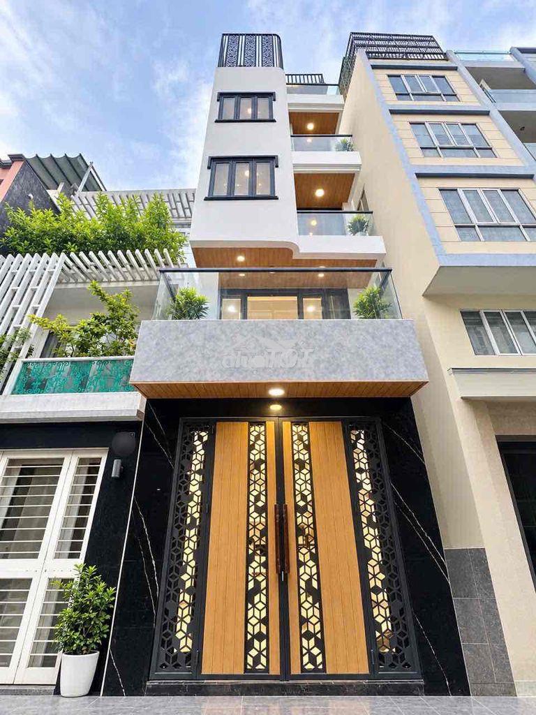 Căn góc 6 tầng hẻm xe hơi 8m nguyễn trãi q5. giá: 14.3 tỷ tl
