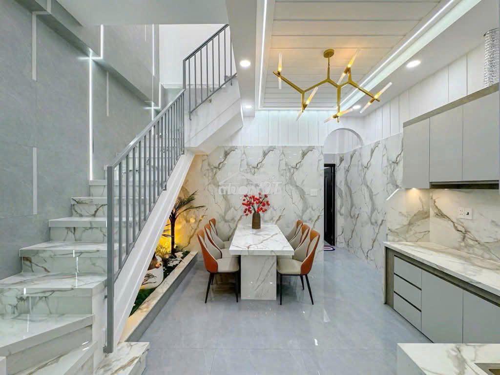 Nhà mới hẻm 5m bùi tư toàn, 56m2, 3 pn 3wc, gần bx miền tây, sổ riêng - Ảnh 3