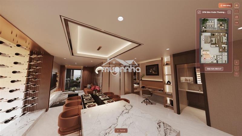 Căn hộ cao cấp trục phạm văn đồng - chất lượng 100 năm chỉ 43,688tr/m2